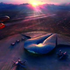 Spaceports and robots