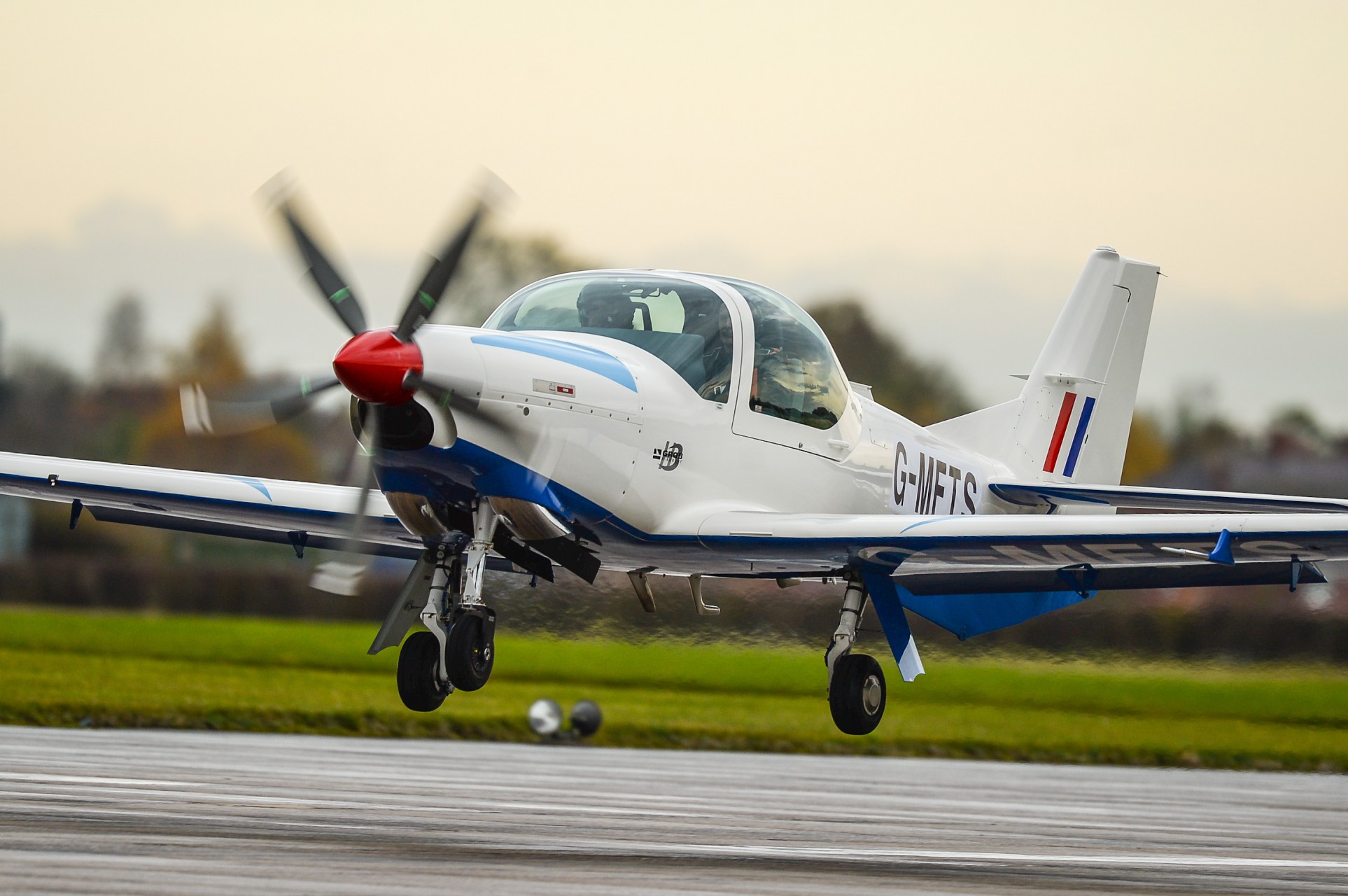 Grob 120TP arrives in the UK Flight Training News