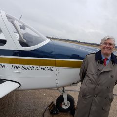 ‘British Caledonian’ Piper Archer unveiled to raise money for charities