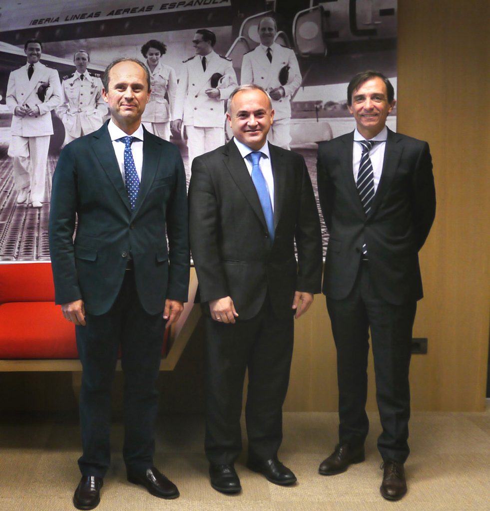 Jorge Vilar, Head of Training, Iberia; Oscar Sordo, CEO, FTEJerez; Rafael Jiménez-Hoyos, Director of Operations, Iberia