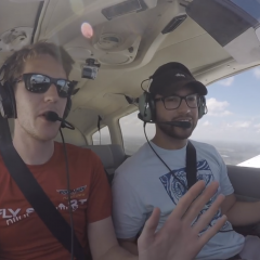 First Ever Flight Lesson: New Student Pilot