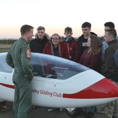 Red Arrows fly in to Support Gliding Club’s Education Partnership