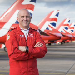 Ex- Red Arrows Pilot Mike Ling joins NDMFS Scholarship Charity as Patron