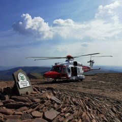 Pen y Fan gets a surprise visitor