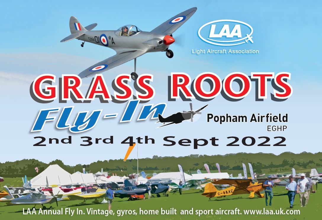 LAA Grass Roots FlyIn (0204 Sept 2022) Flight Training News