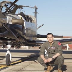 USAF Texan II pre flight inspection and training mission video