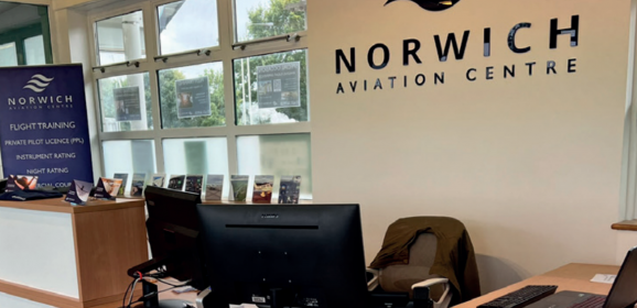 Norwich Aviation Centre gets airborne
