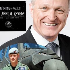 CAE company president and Prince Harry given ‘Living Legend of Aviation’ title
