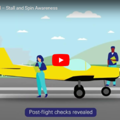 CAA publish stall and spin advisory animation