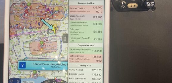 SkyDemon adds frequency selector